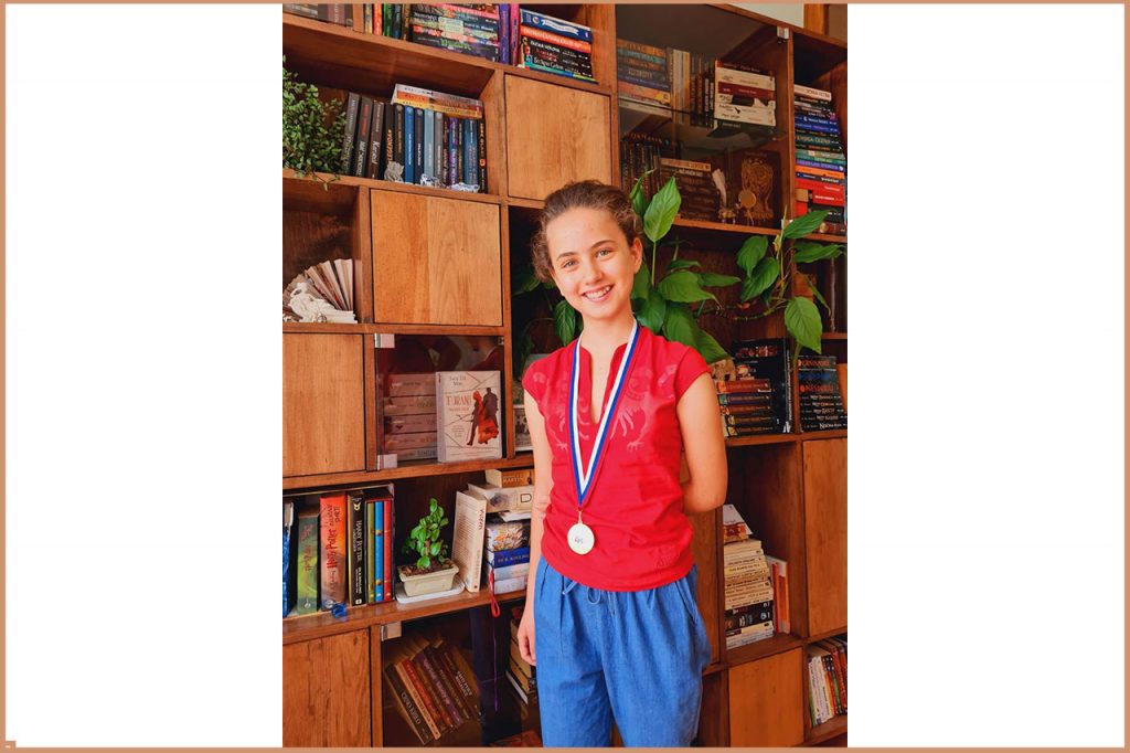 Nina was first at the Mathematical Olympiad