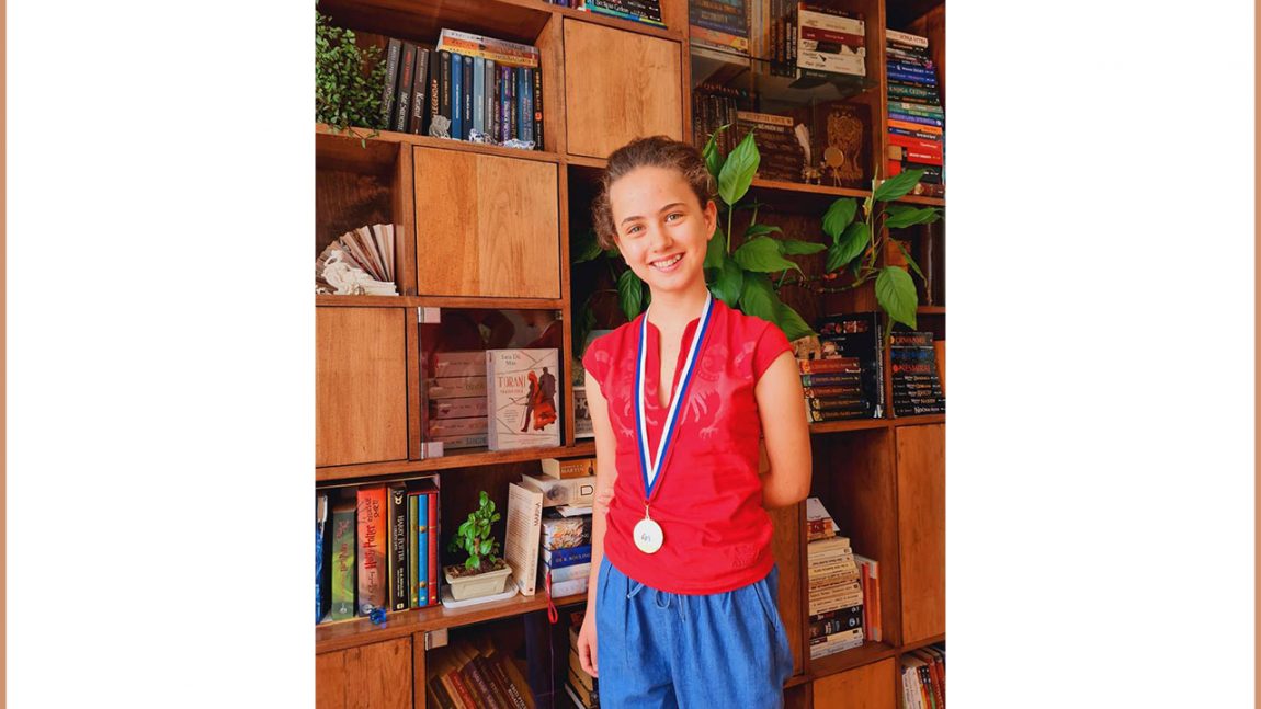Nina was first at the Mathematical Olympiad
