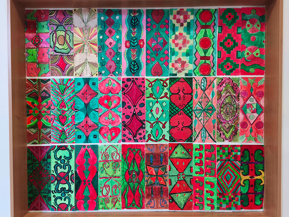 ,,У ритму боја Нове године’’ - изложба